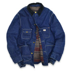 60's Sears Denim Chore Jacket with Blanket...