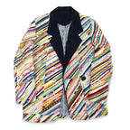 70's Homemade Scrap Quilt Jacket...