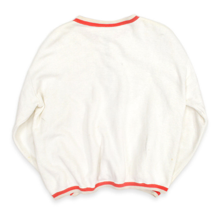 50's~ ALL COTTON ZIP UP SWEAT CARDIGAN...