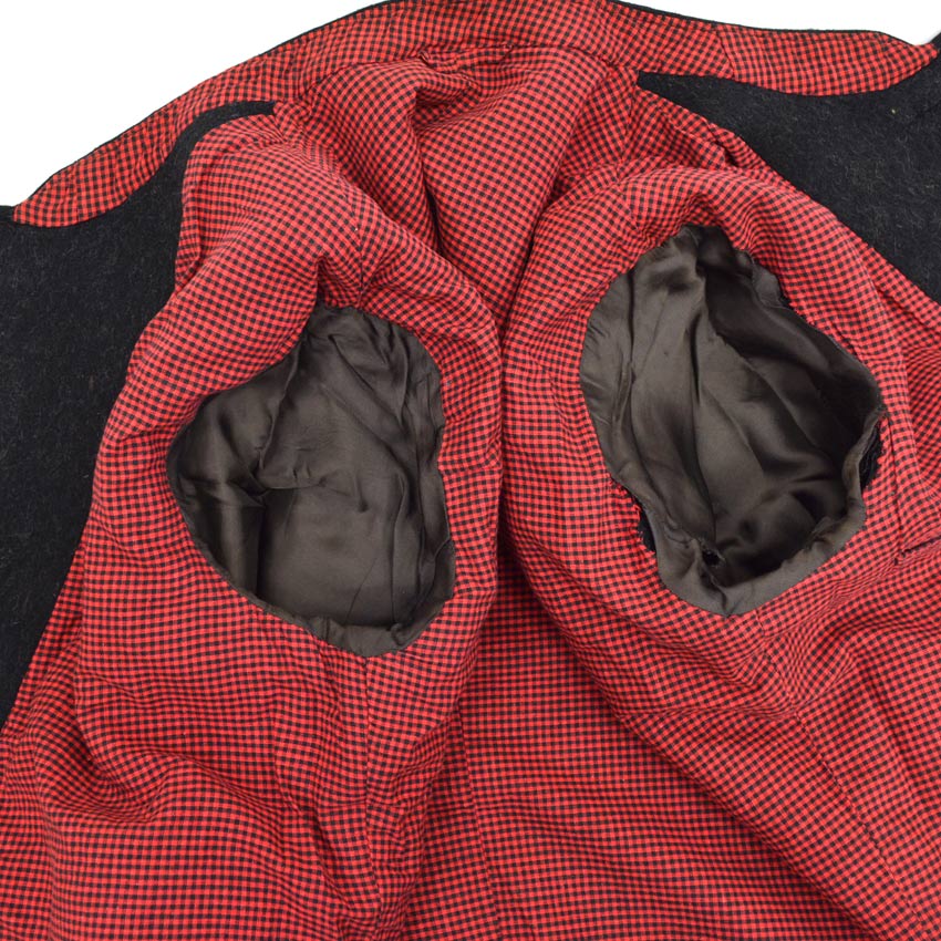 ~40's BLACK PURE WOOL TIROL JACKET...
