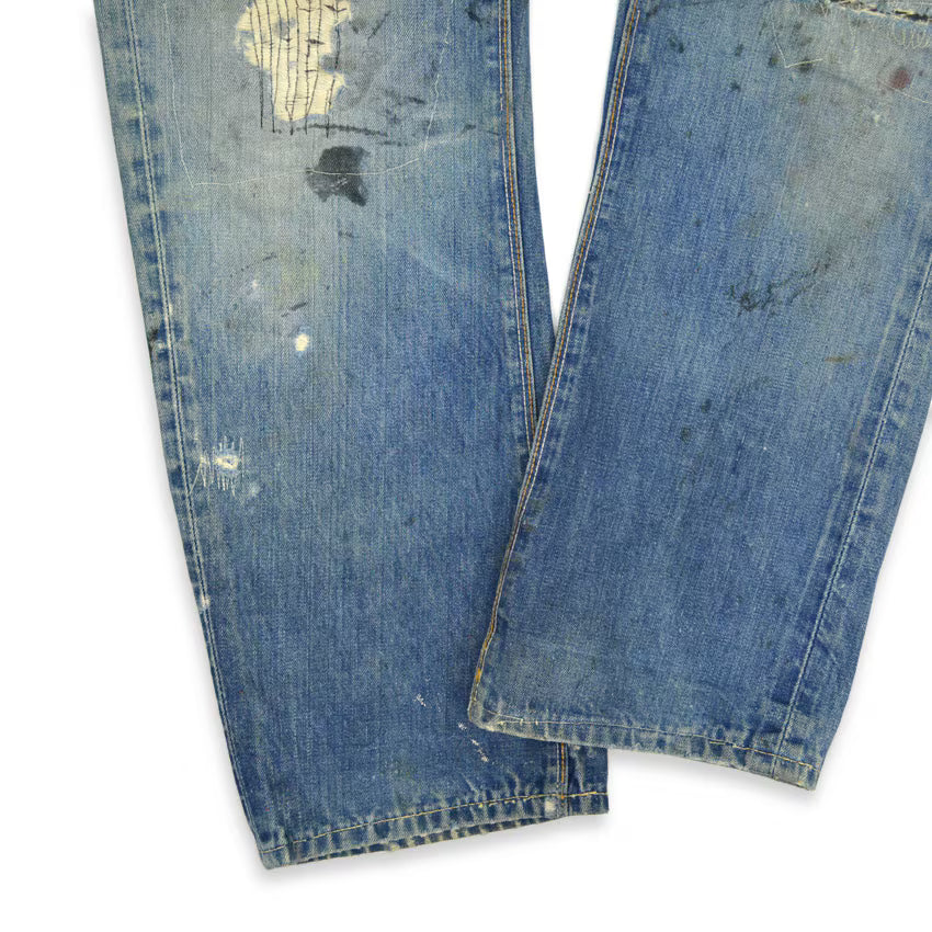 50's MONTGOMERY WARD 101 DENIM PANTS... W32 L29