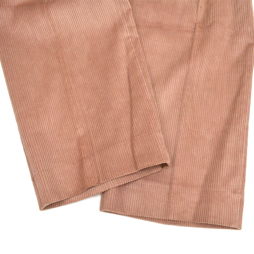 1990's Deadstock HAGGER Thick Pink Corduroy Slacks... W33 L32