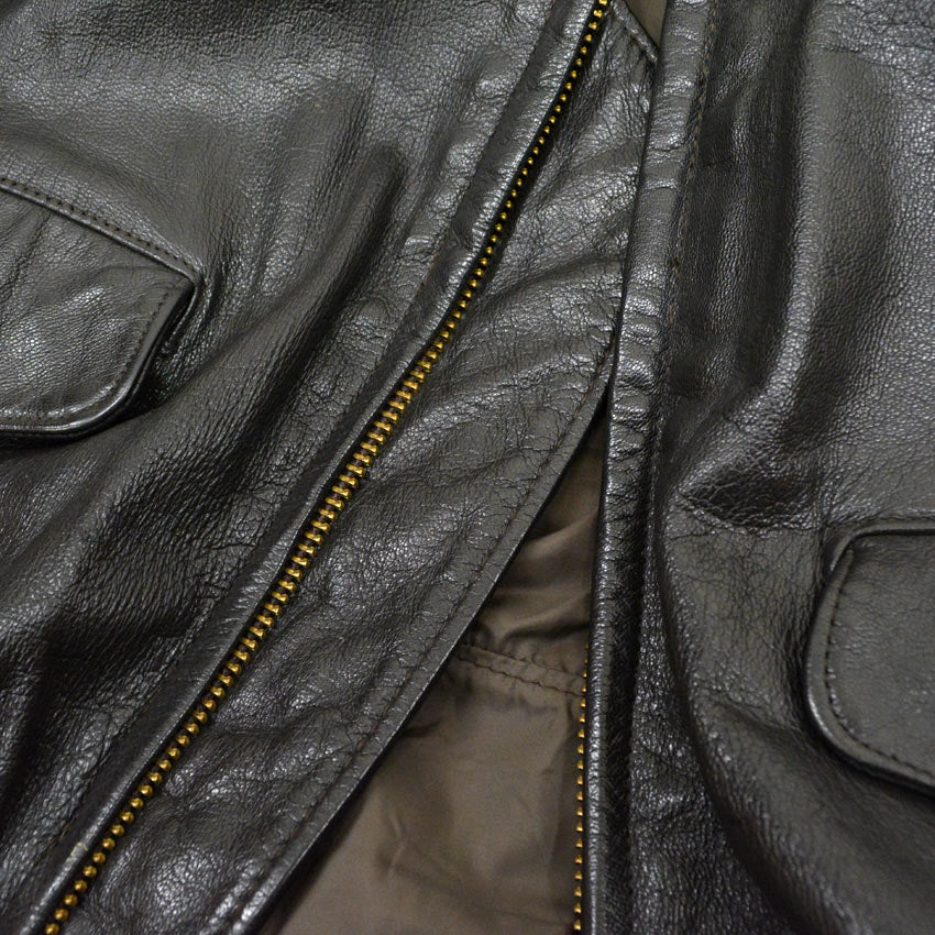 1980's USBP OFFICIAL LEATHER JACKET...42L