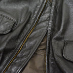 1980's USBP OFFICIAL LEATHER JACKET...42L