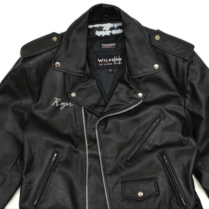 1990's WILSONS THE CRICKET Buddy Holly RIDERS JACKET... L
