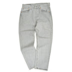 1990's Levi's 501 LIGHT GRAY DENIM PANTS... W32 L29