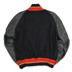 1950's LOWE & CAMPBELL BLACK AWARD JACKET... 42
