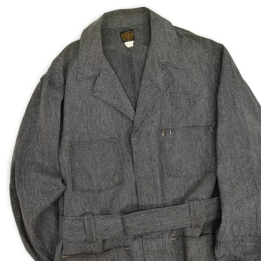 ~1940's UNIVERSAL UNIFORM CO. COVERT MECHANIC COAT & HATS...