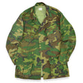 1960s US ARMY ERDL JUNGLE FATIGUE JACKET Mixed Leaf... SR