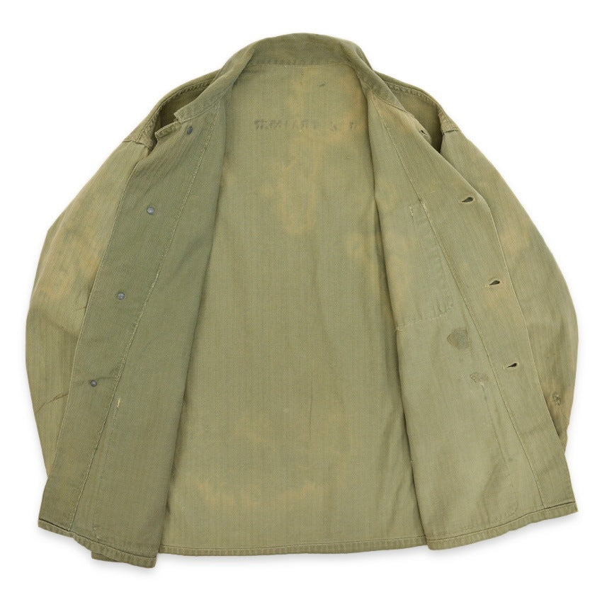 1940's U.S.M.C. P-41 HBT JACKET BLEACH CAMO ... Fits like 36