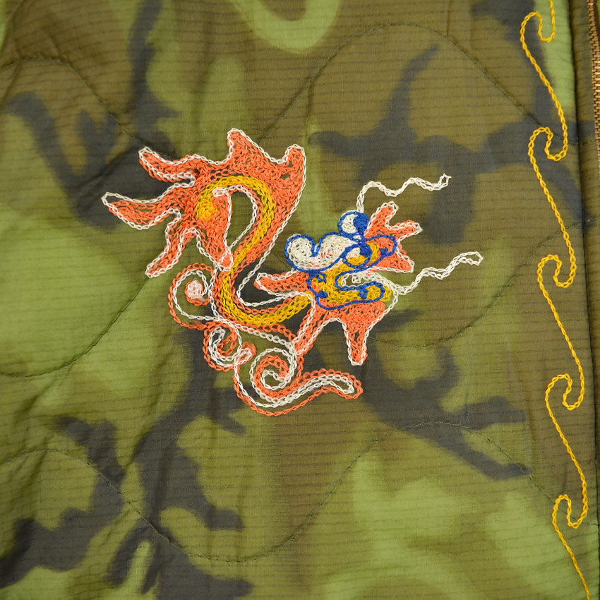 1960s DEADSTOCK VIETNAM TOUR JACKET (Vietnamese Tour Jacket) Camo 68-69... Excellent Condition