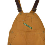 1990's DEADSTOCK KEY BROWN DUCK DOUBLE KNEE OVERALL... W36 L30