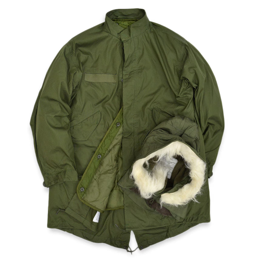 1970s Deadstock US Army M-65 Parka, with original seals, full set... Size M