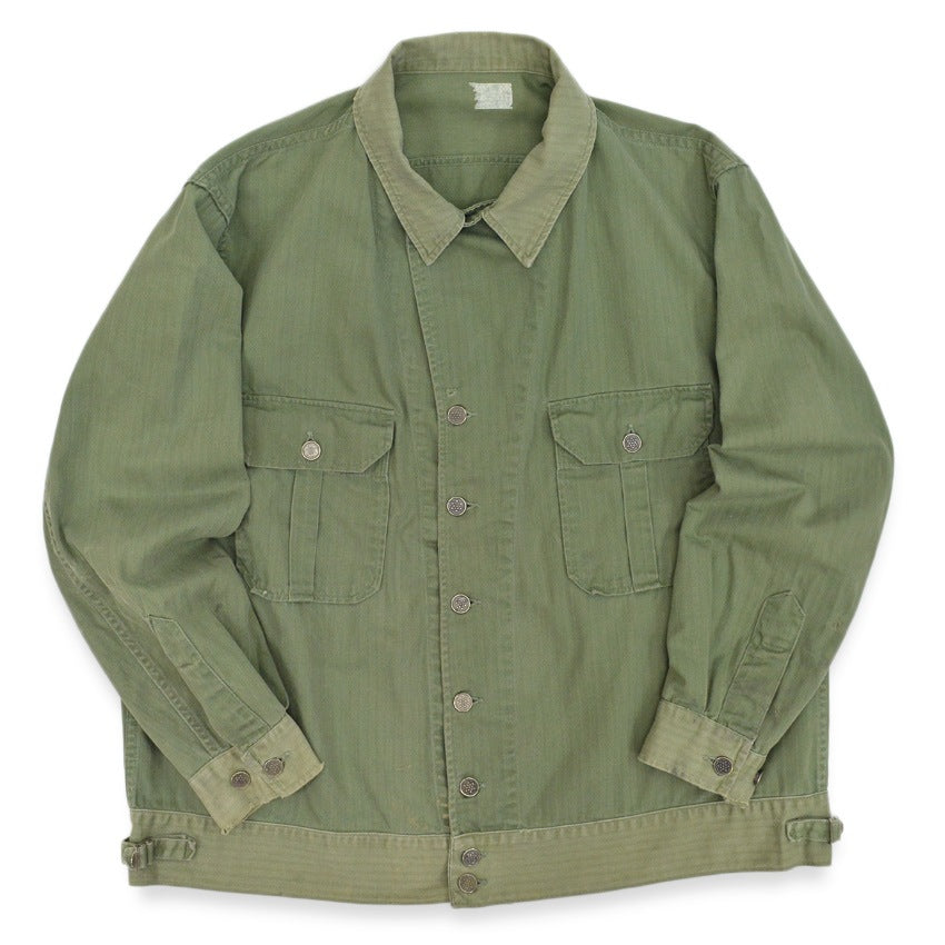 1940's U.S.ARMY WW2 M-42 HBT JACKET TWO TONE ... Fits like 44〜