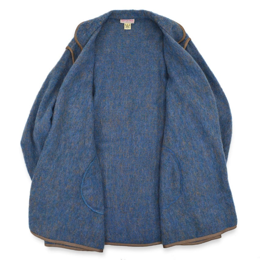 1970's~ BRIGITTE FREED 100% MOHAIR COAT MADE IN NEW YORK ... S