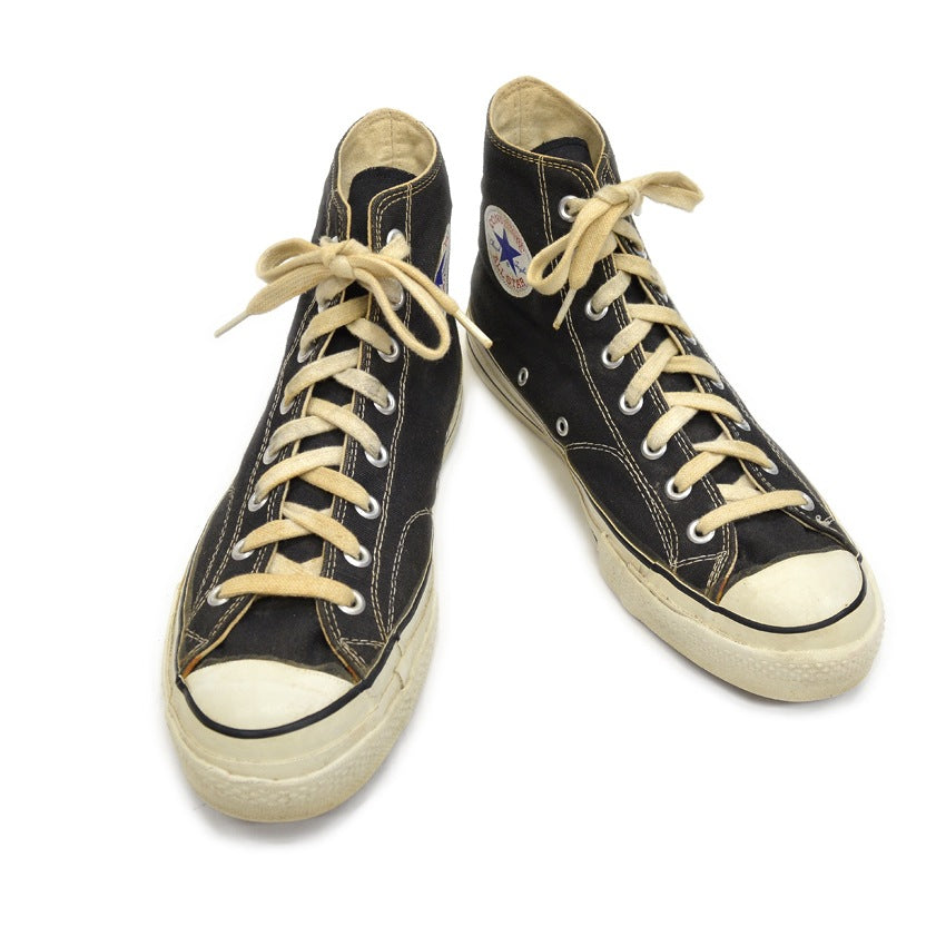 1960's CONVERSE CHUCK TAYLOR HI BLACK 三ツ星  ... 10 1/2