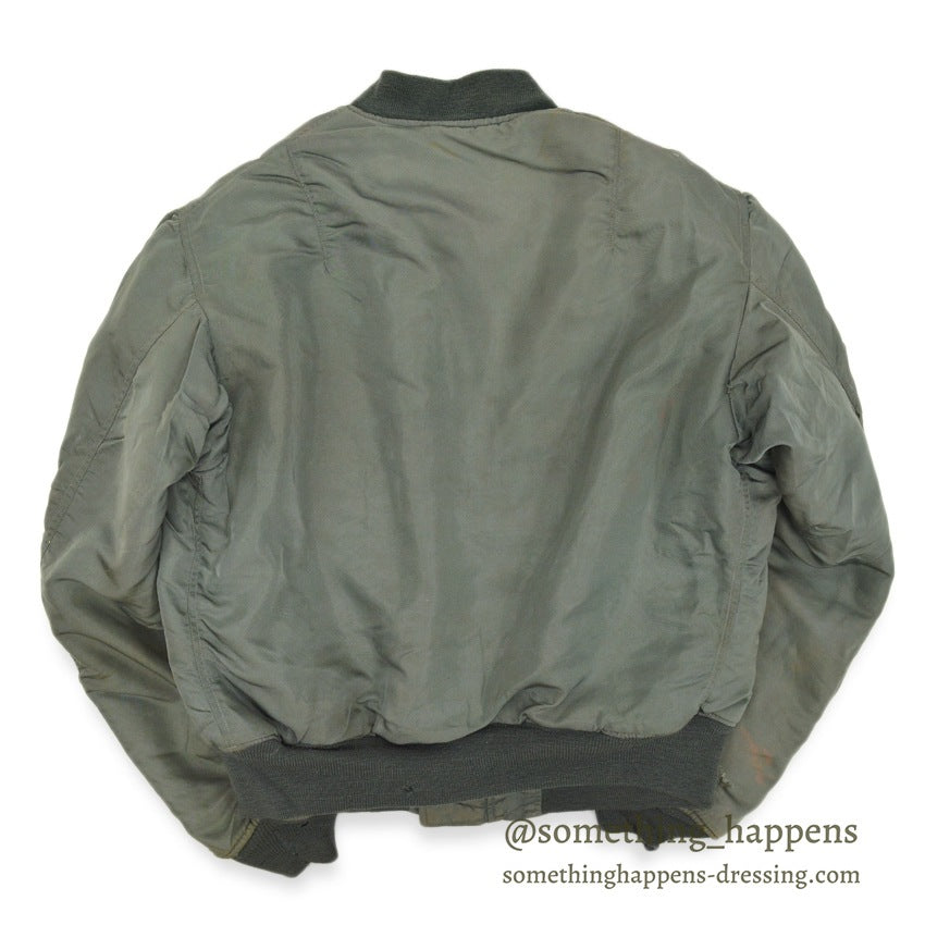 1950's USAF MA-1 FLIGHT JACKET ALBERT TURNER & CO., INC. ... MEDIUM