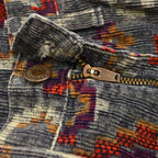 1960's~ LEVI'S BIG-E NATIVE PATTERN PRINT CORDUROY PANTS... W32 L28