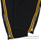1940's WILSON BLACK WOOL TRAINING PANTS ... Fits like M