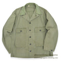 1940's USNAVY WW2 HERRINGBONE TWILL JACKET... 36