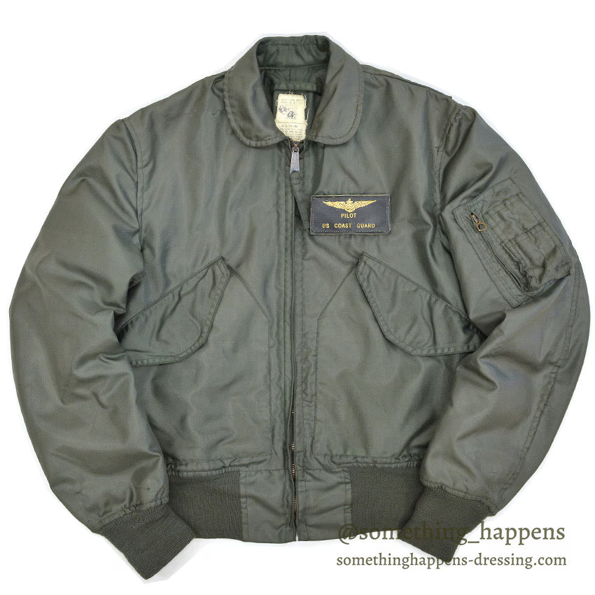 1970's USCG CWU-36/P SUMMER FLIGHT JACKET ... Fits like S