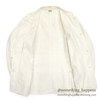 ~1930's ANGELICA JACKET CO. WHITE COVERALL CHANGE BUTTON... 40