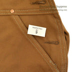 1970's DEADSTOCK CARHARTT BROWN DUCK DOUBLE KNEE OVERALL ...W36/L28