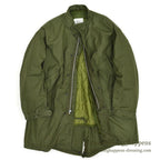 1960s US ARMY PARKA, MEN'S, M-65, Aluminum Zipper & USED LINER... M