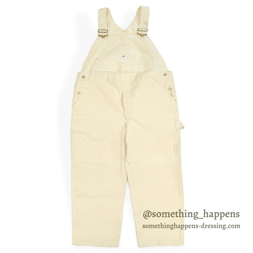 1970s DEADSTOCK Lee Off-white Overalls... W42/L30