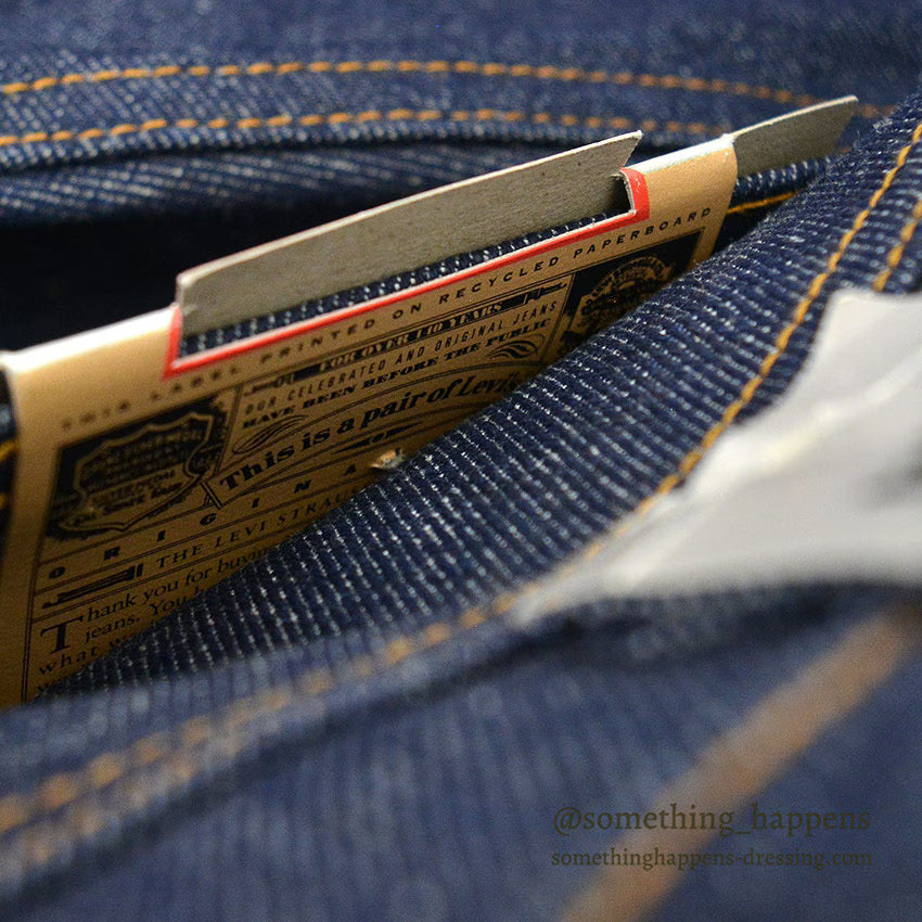 1990's DEADSTOCK Levi's 505 DENIM PANTS Made in USA... W34/L34