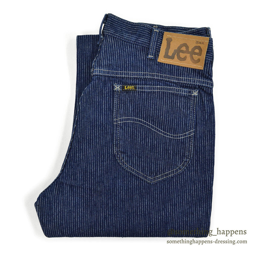 1980's Lee 200 STRIPE DENIM PANTS...W34/L32
