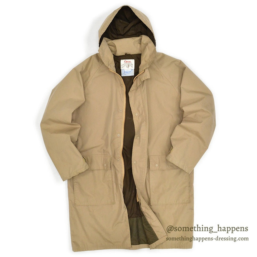 1980's ORVIS GORE-TEX OUTDOORS COAT TAN...L
