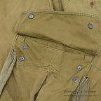 1940's USARMY WW2 M-1942 AIR BORNE JUMP TROUSERS D-DAY MODIFIED... W32/L31