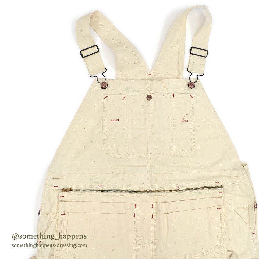 ~1970's DEADSTOCK MONTGOMERY WARD DOUBLE KNEE OVERALL ... W42/L30