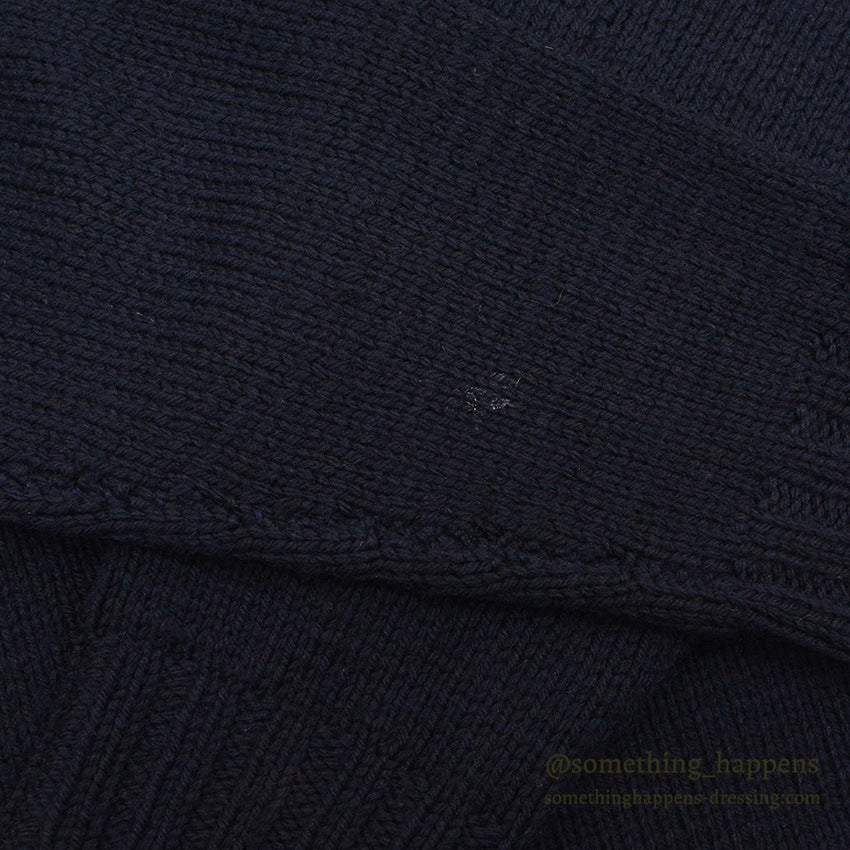 1940's AMERICAN RED CROSS WW2 TURTLE NECK WOOL SWEATER NAVY...
