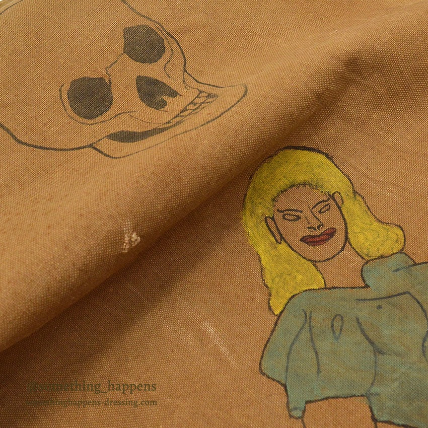 1940's U.S.M.C. WW2 ORIGINAL HAND PAINTED DUFFEL SEABAG ...