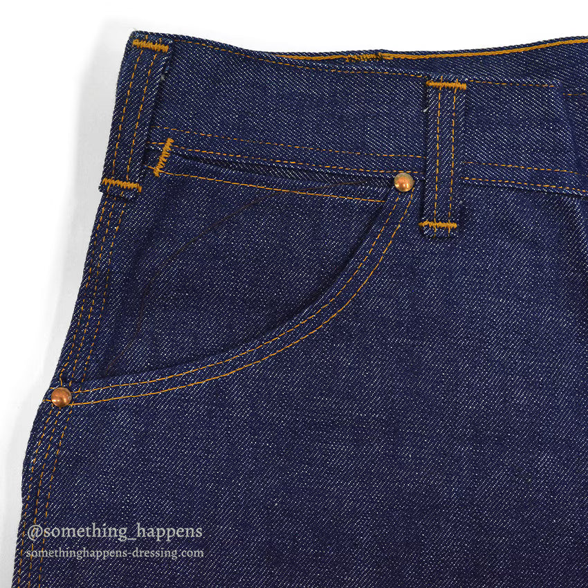 1960's DEADSTOCK KEY WORK CLOTHING DENIM PAINTER PANTS... W36/L34