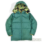 ~1980's TOUCH DOWN DUCK HUNTER CAMO REVERSIBLE DOWN JACKET...S