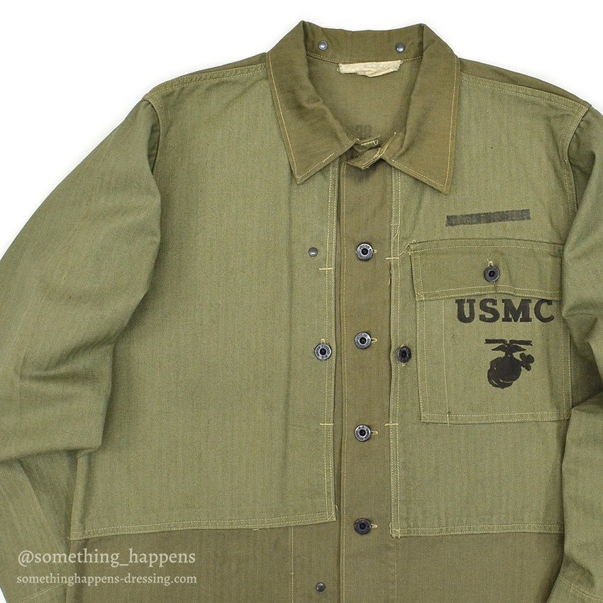 1940's U.S.M.C. P-44 HBT JACKET TWO TONE MINT ... 38