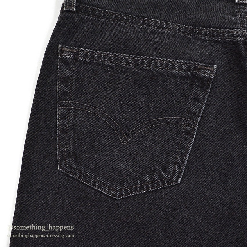 Levi's 501 BLACK DENIM PANTS...W32/L34