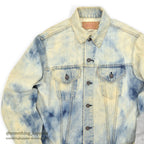 1970's Levi's 70505-0217 BLEACHED DENIM JACKET... 44