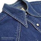 1950's DALL SMITH DENIM DENIM WESTERN SHIRT ...