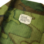 1960's USAF ERDL OKINAWA EMBROIDERY JUNGLE FATIGUE JACKET... ML