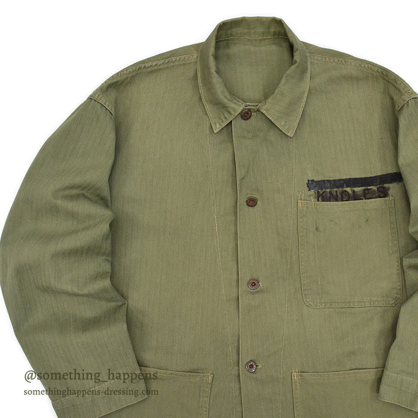 1940's USMC P-41 HBT UTILITY COAT TWO TONE... 40