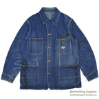 1950's HERCULES DENIM COVERALL GOOD FADED...