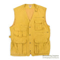 1980's BANANA REPUBLIC PHOTO JOURNALIST VEST MUSTARD...L