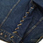 1960's LEVI'S 70505 BIG-E DENIM JACKET UNIQUE CUSTOMIZED... 46