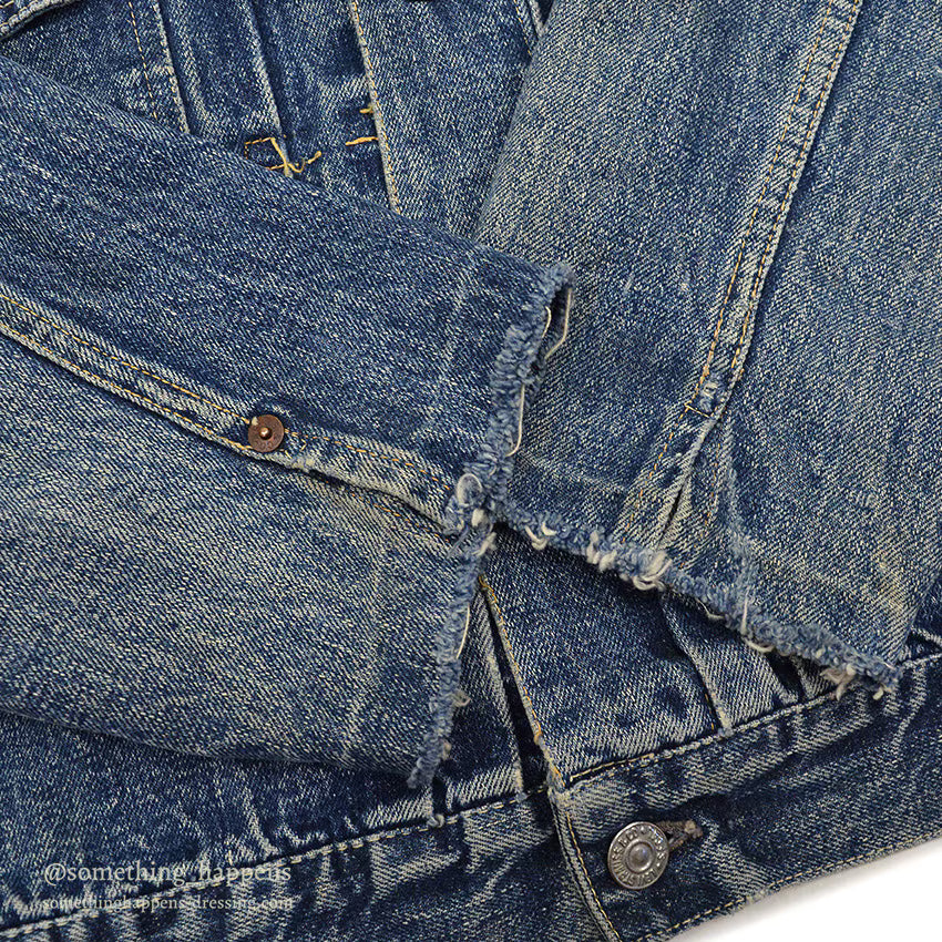1950's LEVI'S 507XX TYPE2 DENIM JACKET WITH OLD RUG ...