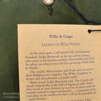 1990's WILLIS & GEIGER BUSH POPLIN SHORTS OLIVE ... W34
