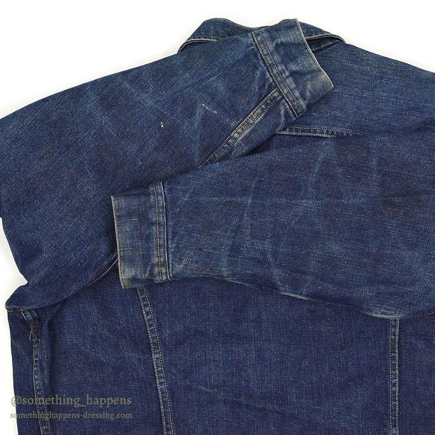 1960's Lee 101-J DENIM JACKET / BIG SIZE...50